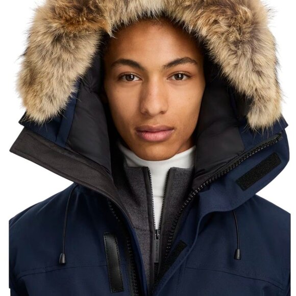 Canada Goose Langford Parka Heritage 2062M Navy Jacket Coat Men's Large New WOT - Picture 11 of 16